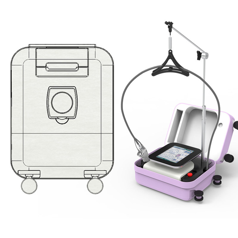 755nm Alexandriet Mini Diode Laser met Slim Touchscreen voor Eenvoudige Bediening in de Schoonheidsindustrie